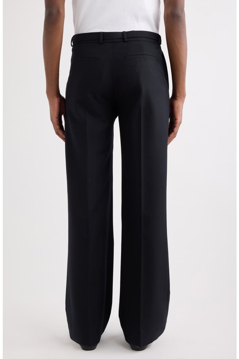Preston Wide Leg Wool Pants, Alternate, color, NAVY
