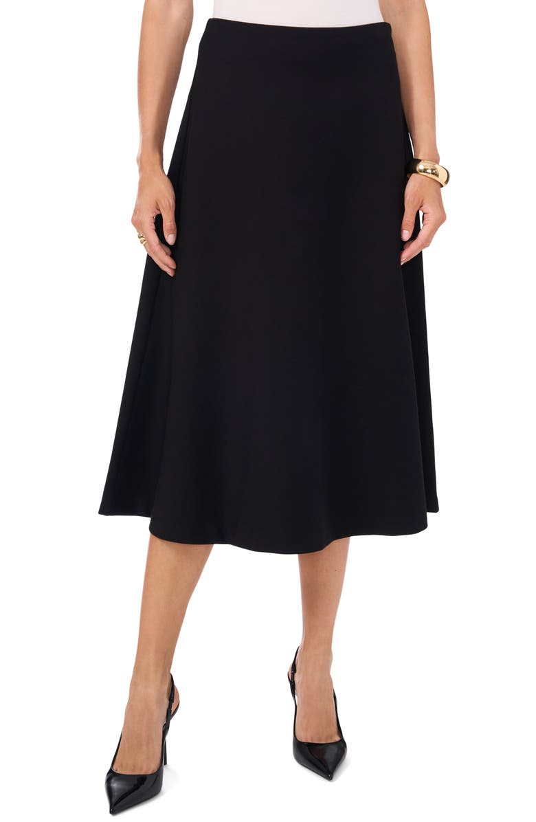 Vince Camuto Bias Cut A-Line Midi Skirt, Main, color, 