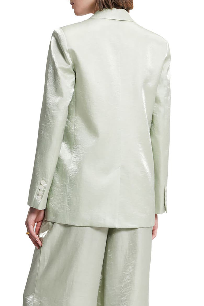Viscose And Linen Jacket, Alternate, color, Mint