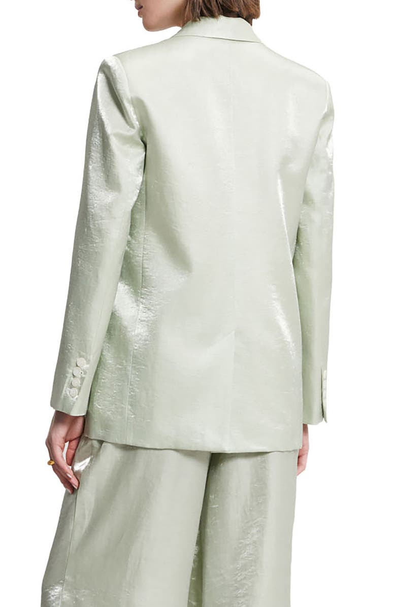ottod'Ame Viscose And Linen Jacket, Alternate, color, Mint