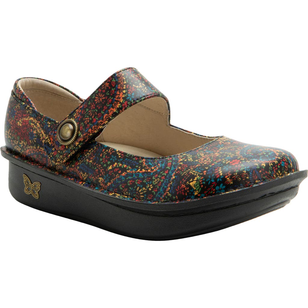 Alegria By Pg Lite Paloma Mary Jane Flat In Multi