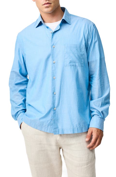 Parsons Hill Cotton Button-Up Shirt