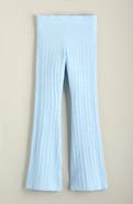 Nordstrom Kids' Cable Knit Flare Leg Pants