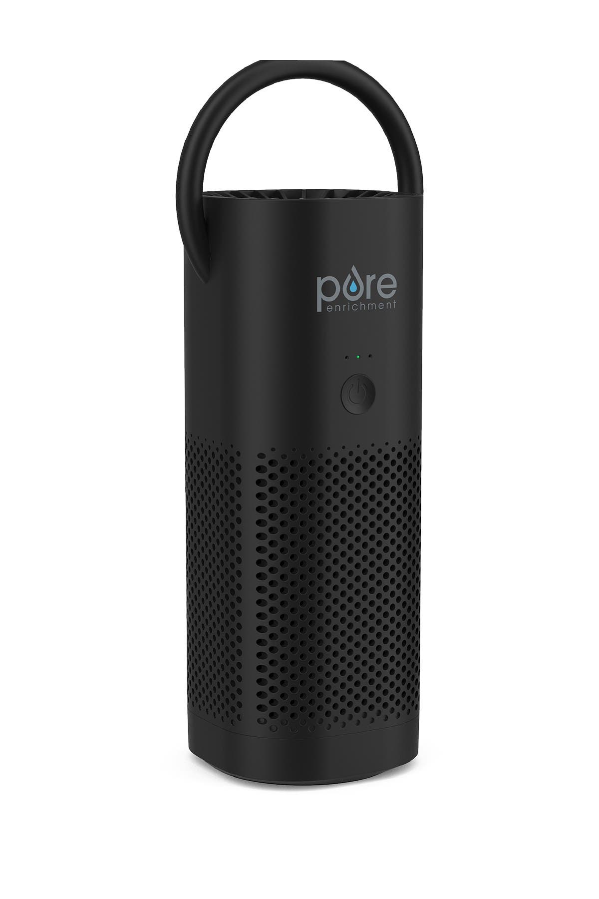 PURE ENRICHMENT PureZone Mini Portable True HEPA Air Purifier - Black