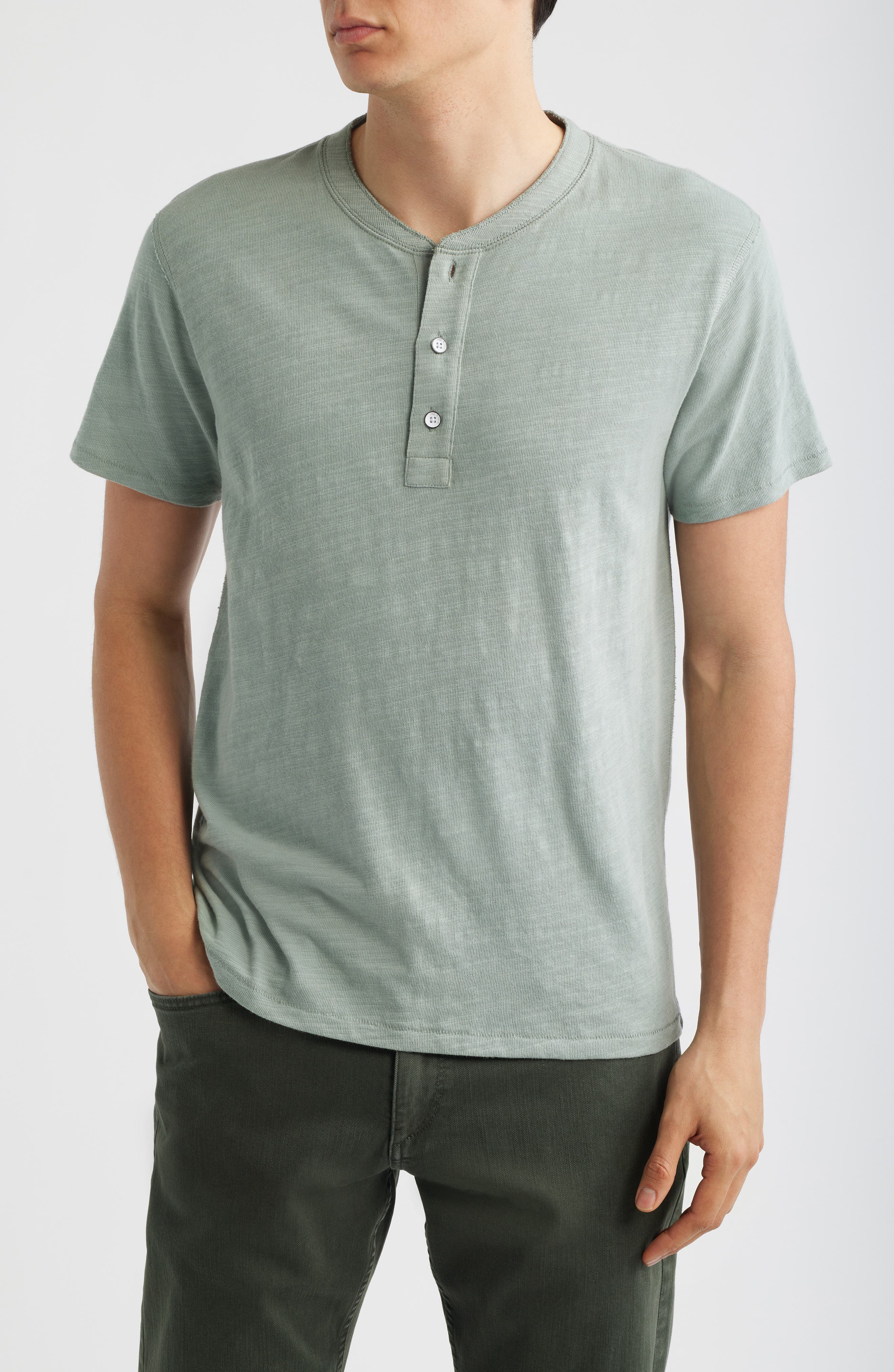 Classic Short Sleeve Henley - image 3
