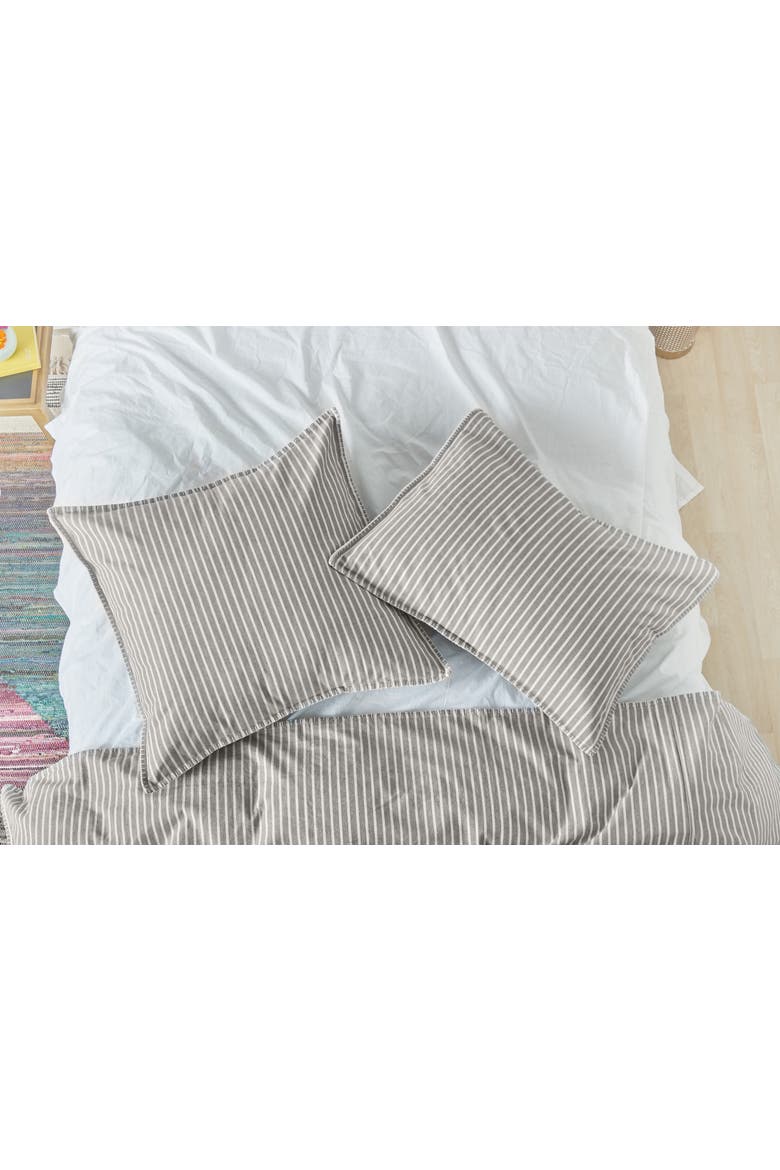 Lucas Boulder King Duvet Cover, Alternate, color, Gray