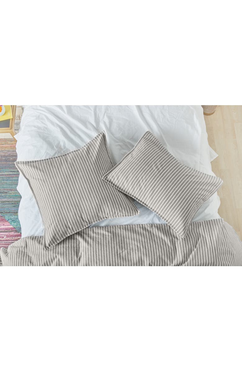 carol & frank Lucas Boulder Queen Duvet Cover, Alternate, color, Gray