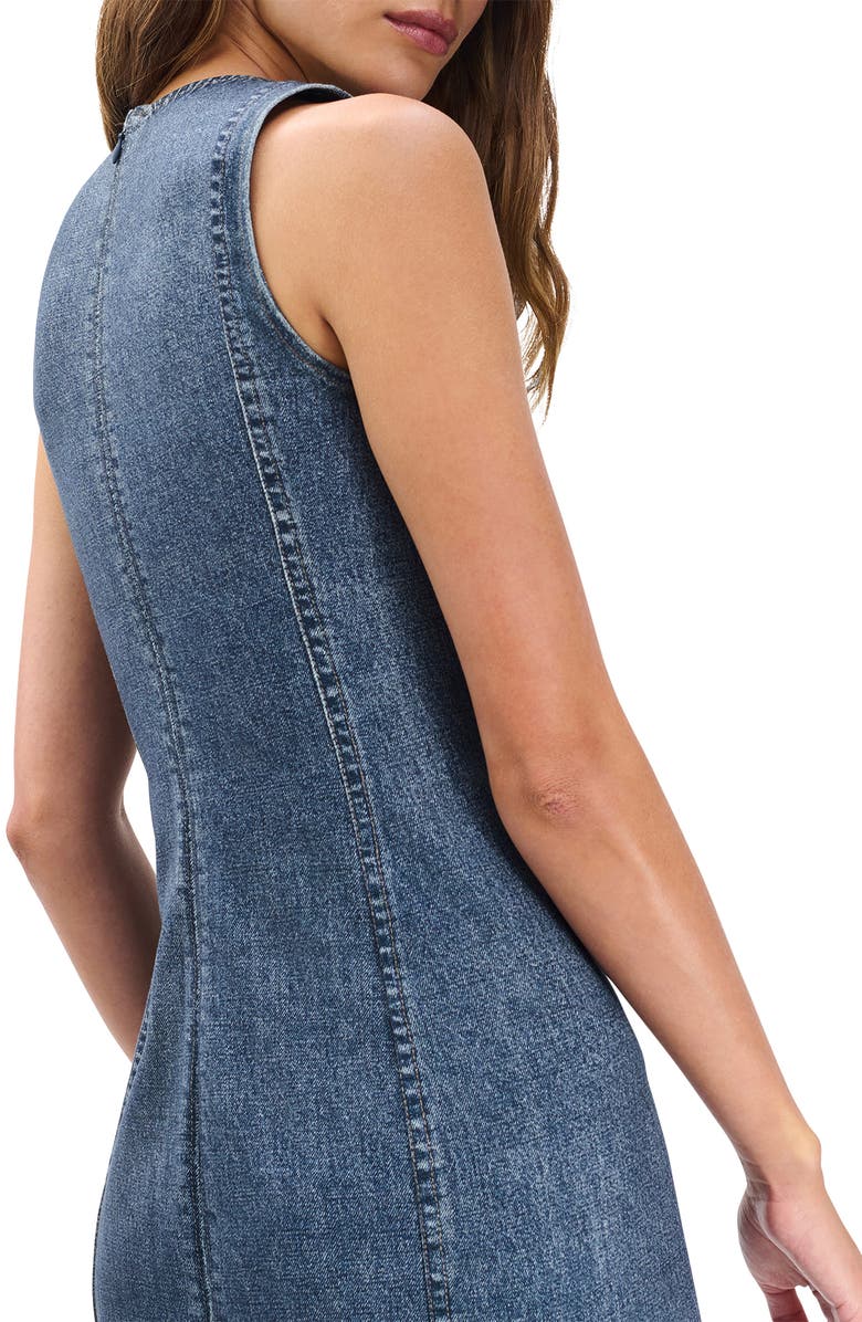 rag & bone Miramar Olivia Sleeveless Ponte Midi Dress, Alternate, color, 