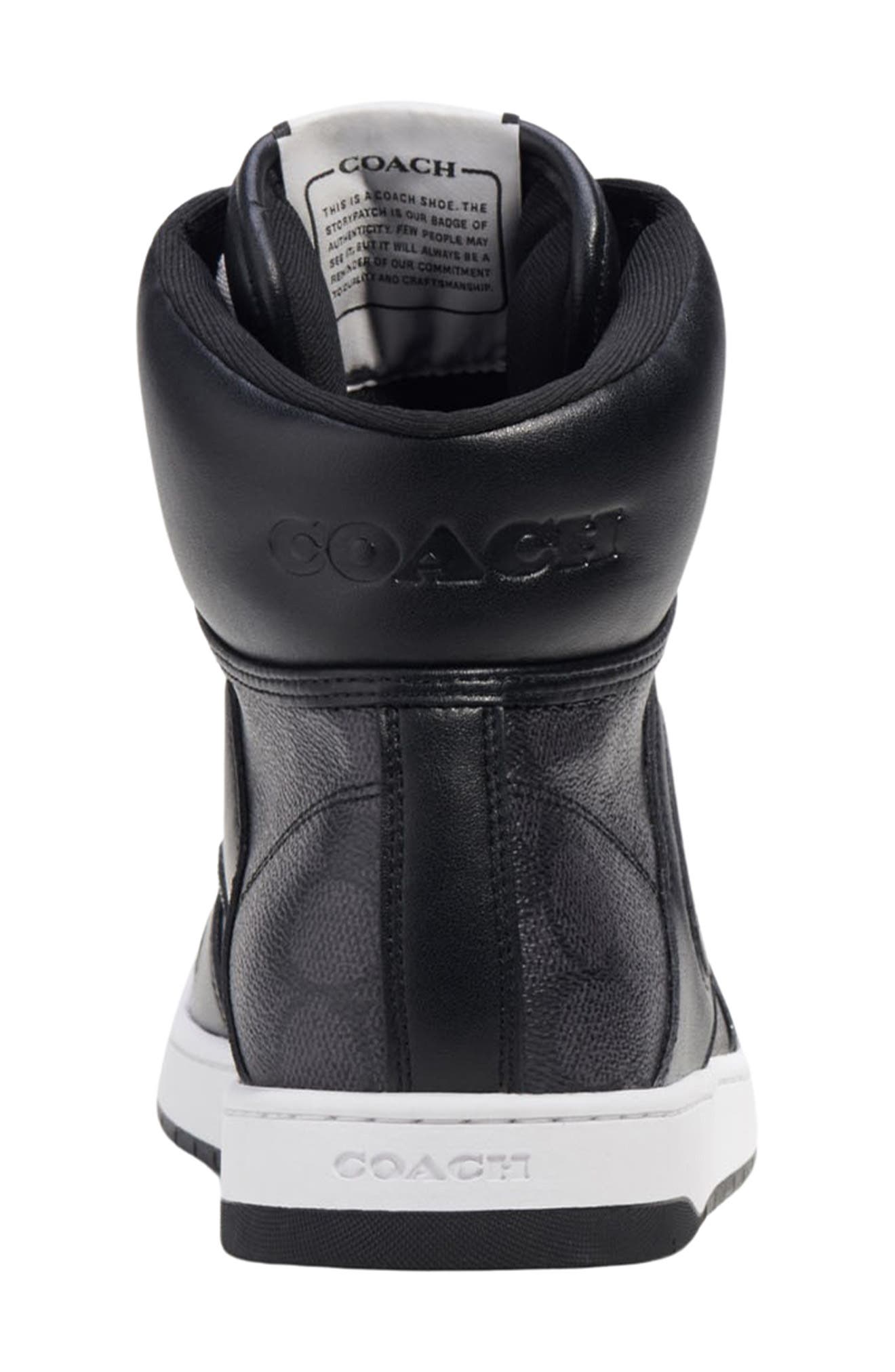 COACH C202 High Top Sneaker, Alternate, color, 