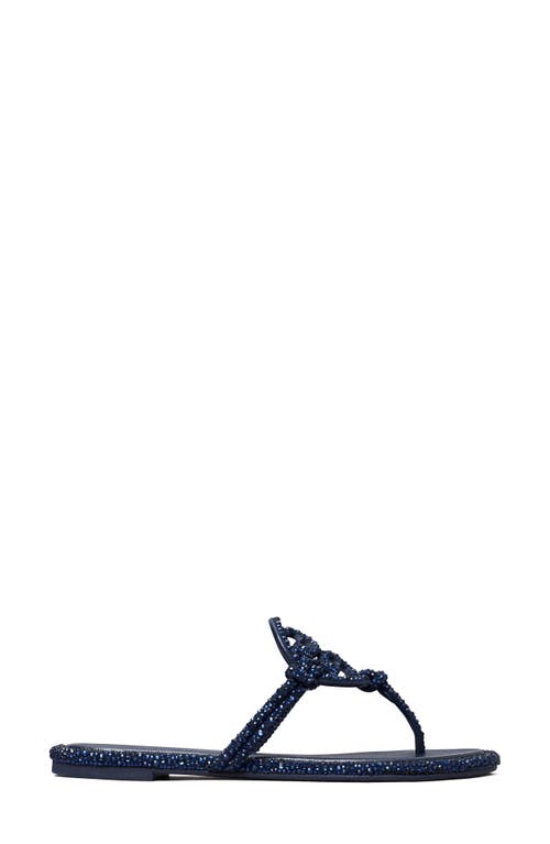 Tory Burch Miller Knotted Crystal Sandal