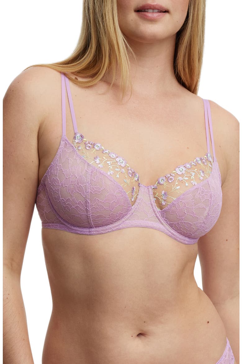 Paradise Underwire Bra, Main, color, PLUM COMBO