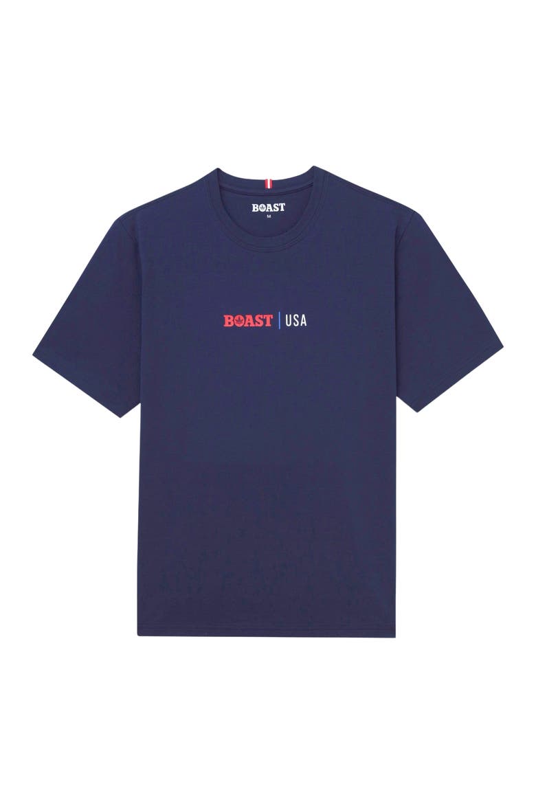 USA Tee, Main, color, Navy