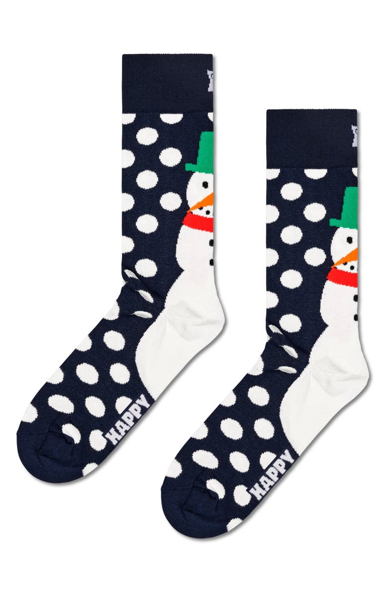 Happy Socks Holiday Assorted 3-Pack Crew Socks Gift Set, Alternate, color,