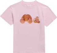 Palm Angels Kids' Bear Graphic T-Shirt