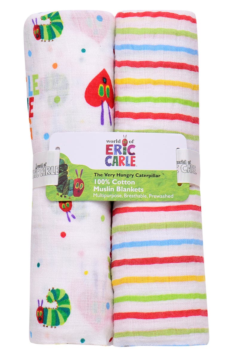 BABY STARTERS 2-Pack Muslin Blankets, Alternate, color, 