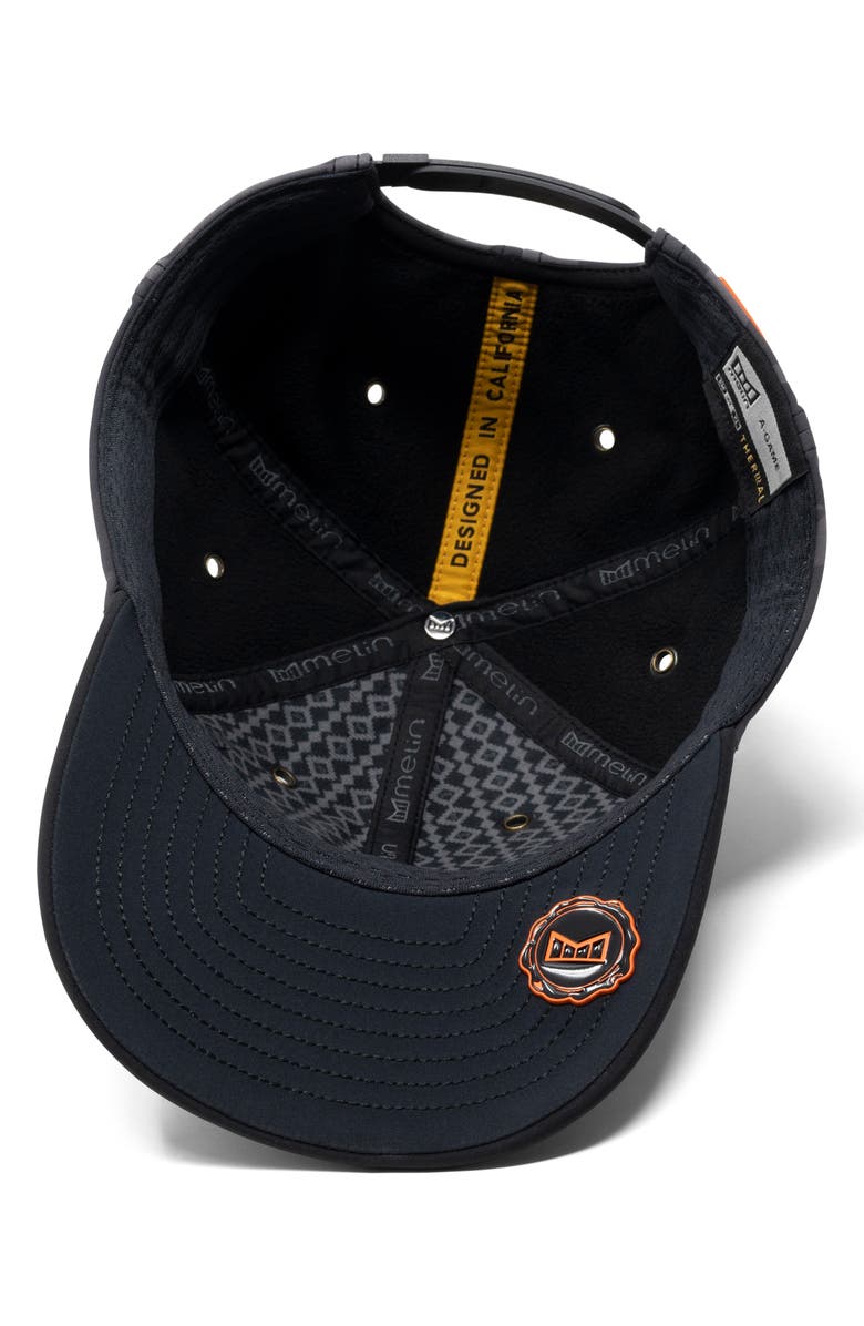 Melin Thermal Agame Infinite Performance Snapback Hat, Alternate, color, Black Camo