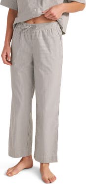 Haven Well Within Organic Cotton Poplin Gingham Pajama Pants