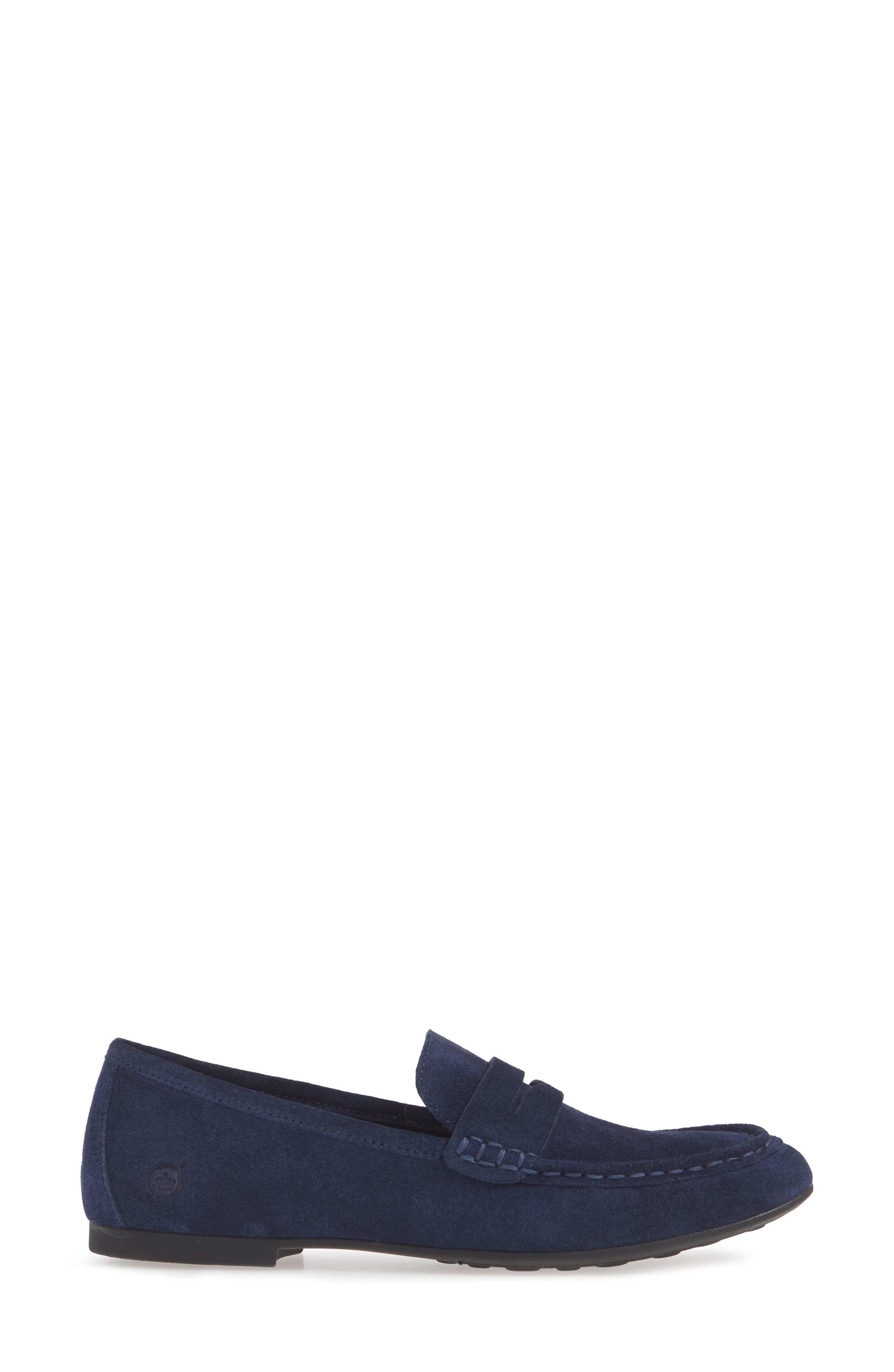 Barnstable Loafer, Alternate, color, NAVY SUEDE