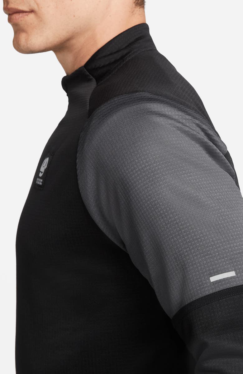 Nike Dri-FIT Wild Run Element Half-Zip Pullover, Alternate, color, 