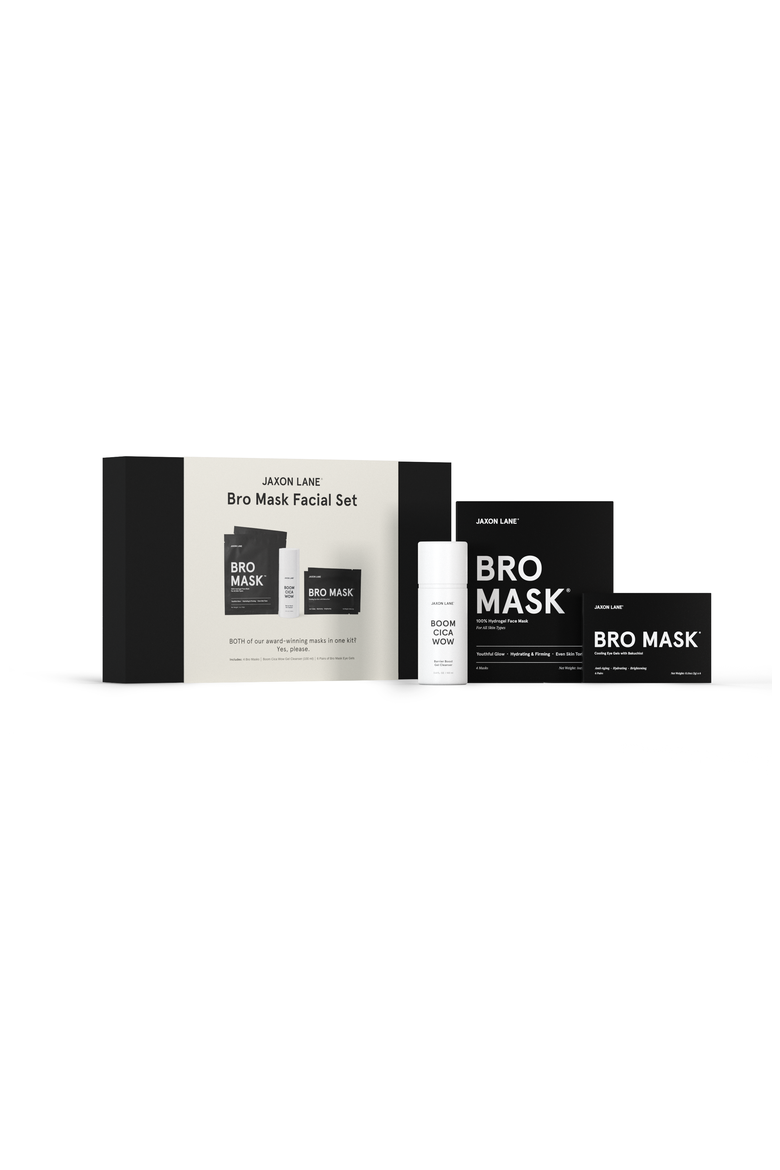 Ready Set Glow Bro Mask Facial Gift Set, Main, color, None
