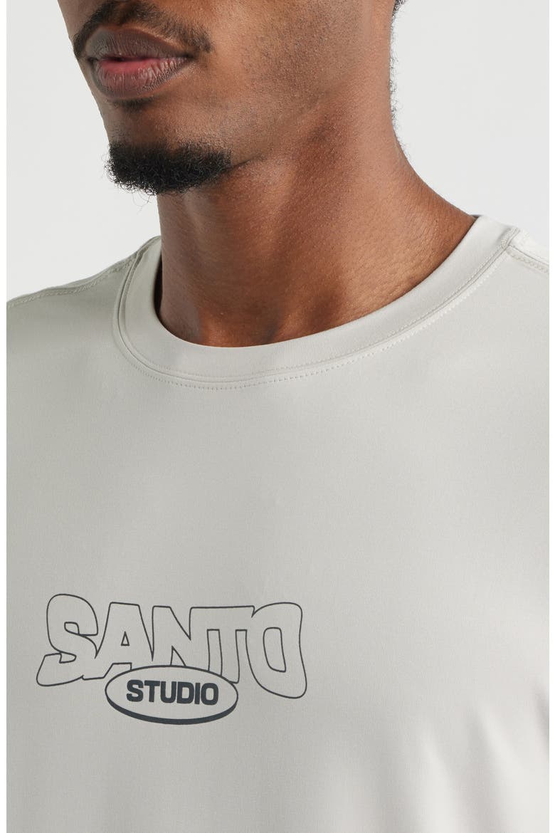 Word Graphic Performance T-Shirt, Alternate, color, OFF WHITE