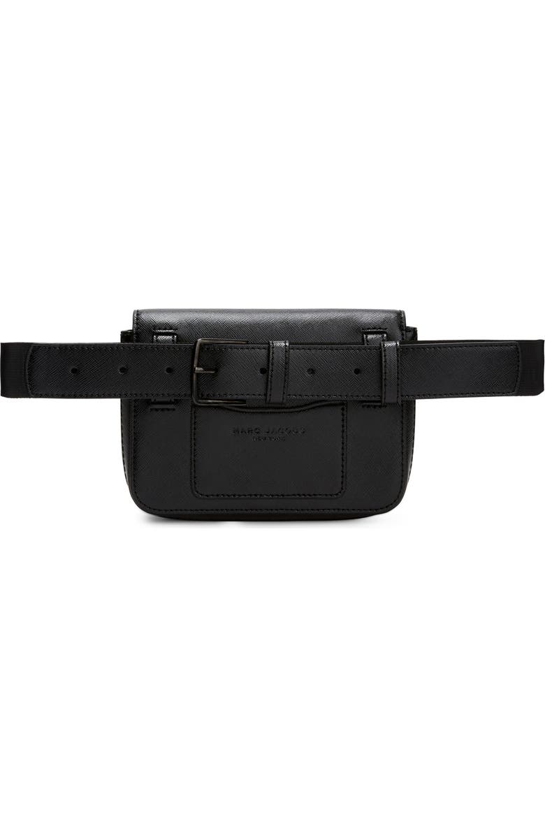The Marc Jacobs MARC JACOBS Hip Shot Leather Belt Bag, Alternate, color,