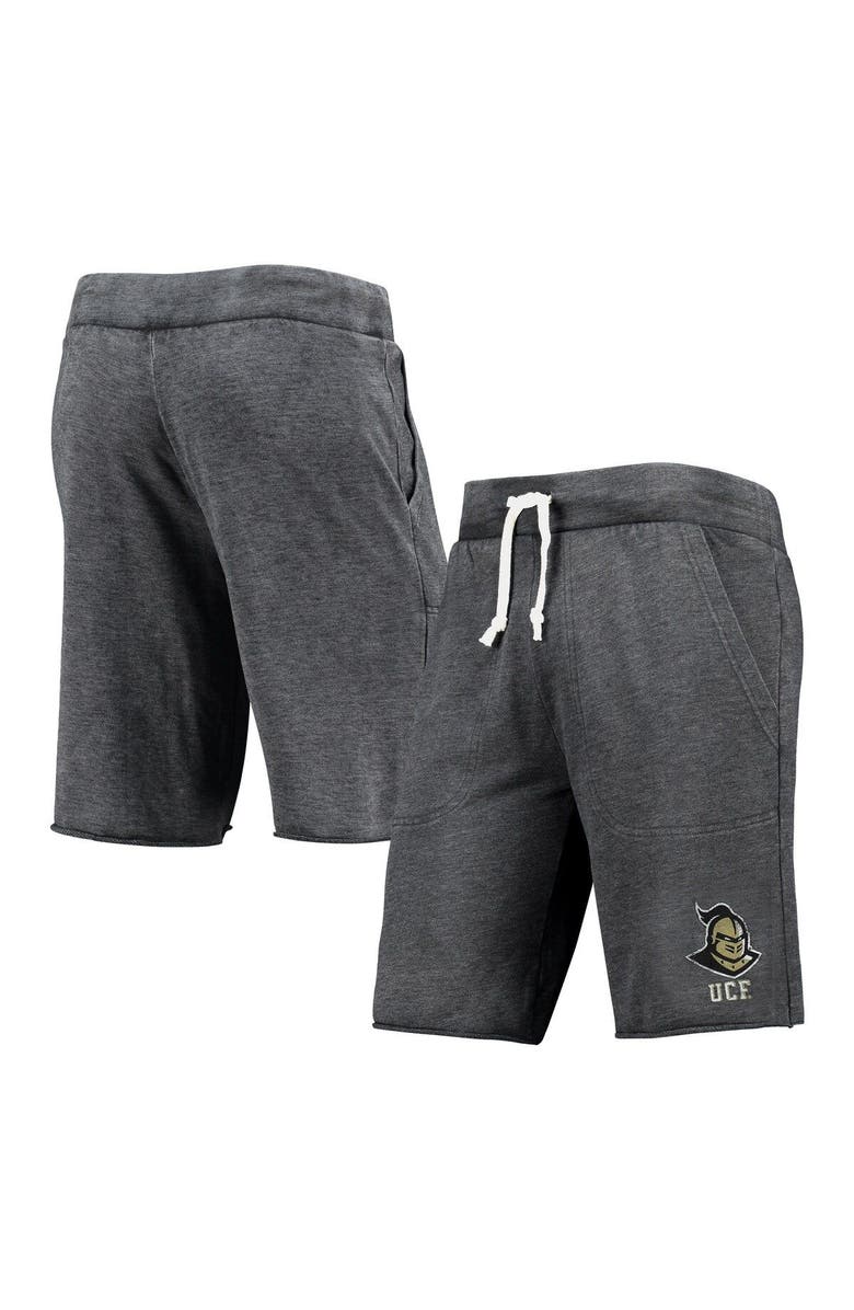 ALTERNATIVE APPAREL Men's Heathered Black Alternative Apparel UCF Knights Victory Lounge Shorts, Main, color,