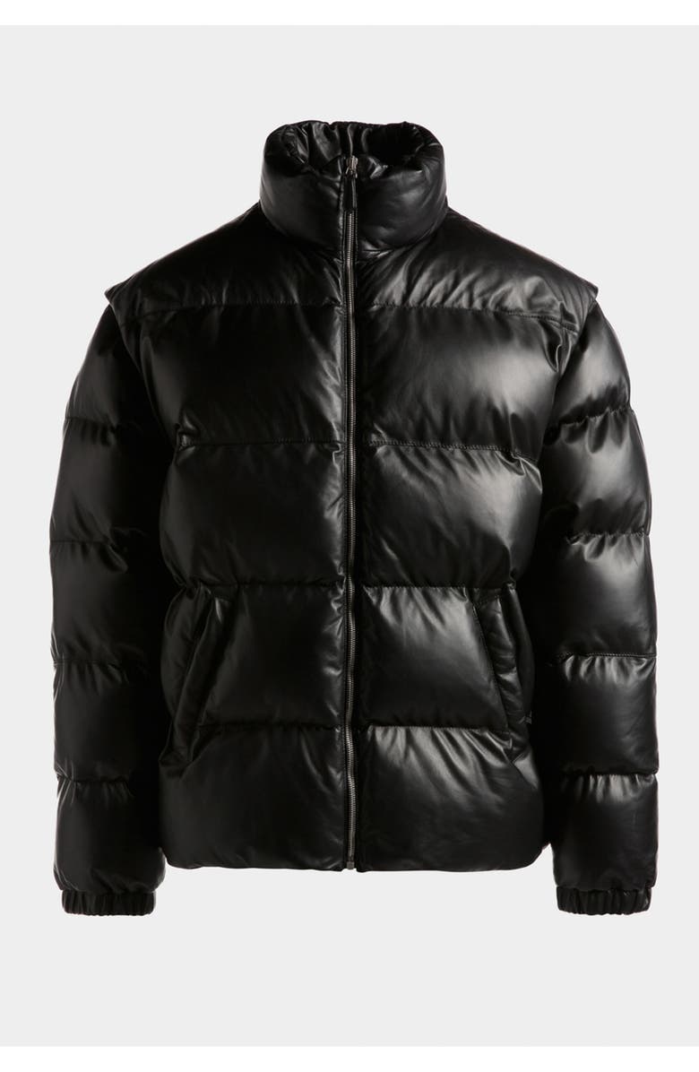 Bally 2-in-1 Puffer Jacket, Main, color, Black