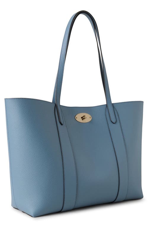 Mulberry Bayswater Leather Tote In Brighton Blue