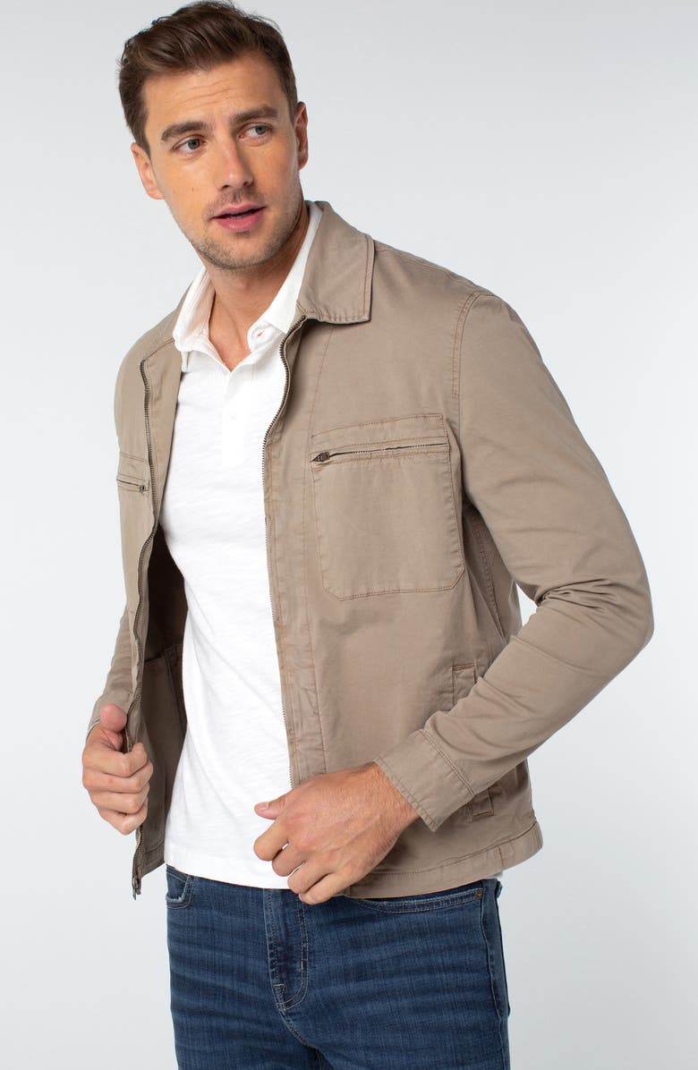 Liverpool Los Angeles Zipper Shirt Jacket, Alternate, color,