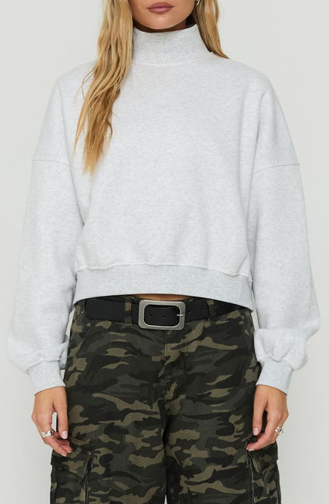 Anyya Funnel Neck Sweatshirt