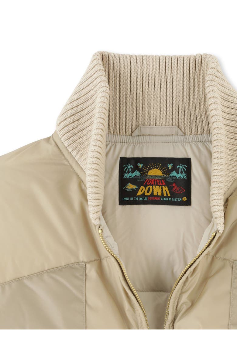 Fortela Yellow Down Vest, Alternate, color, Sto