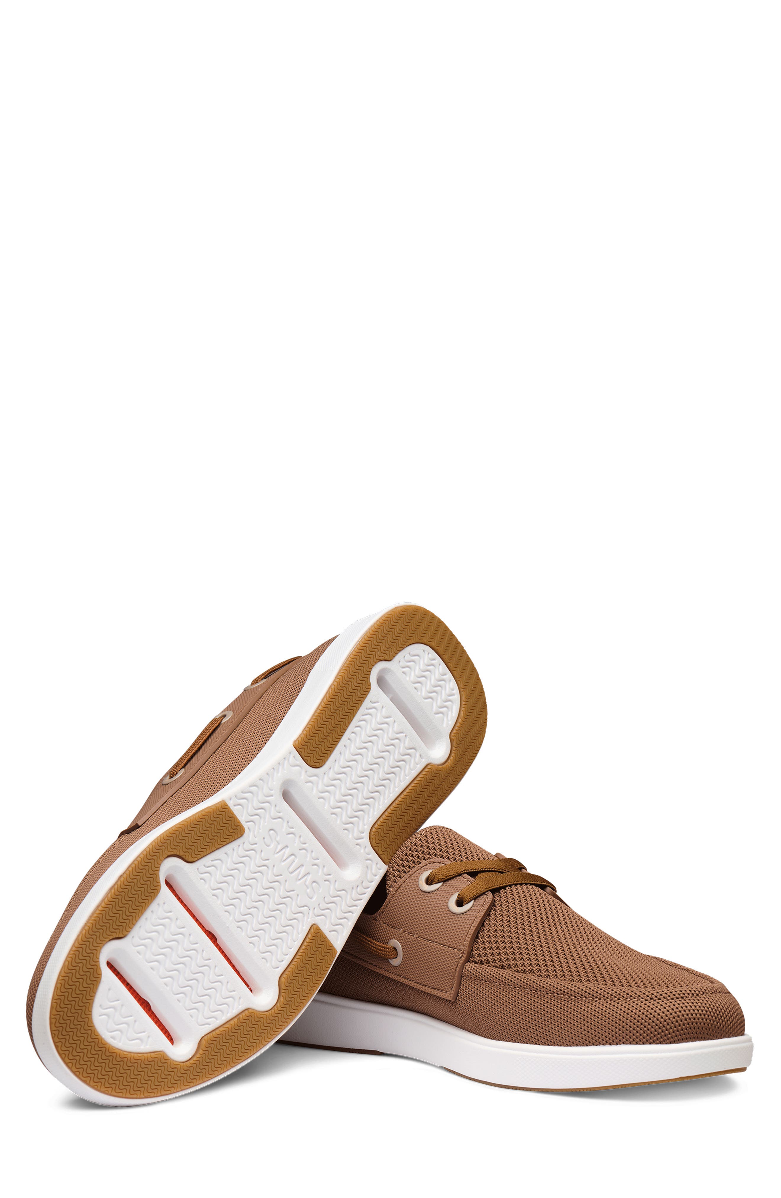 Breeze Boat Shoe, Alternate, color, COGNAC/ WHITE/ GUM