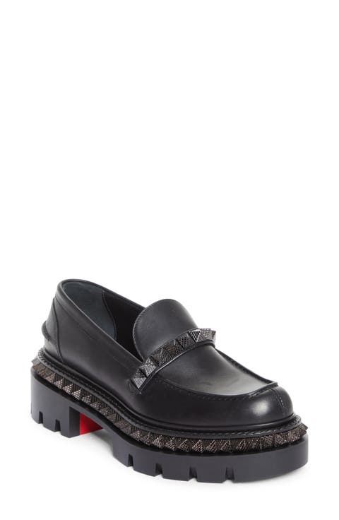 St. Roch Stud Platform Loafer (Women)