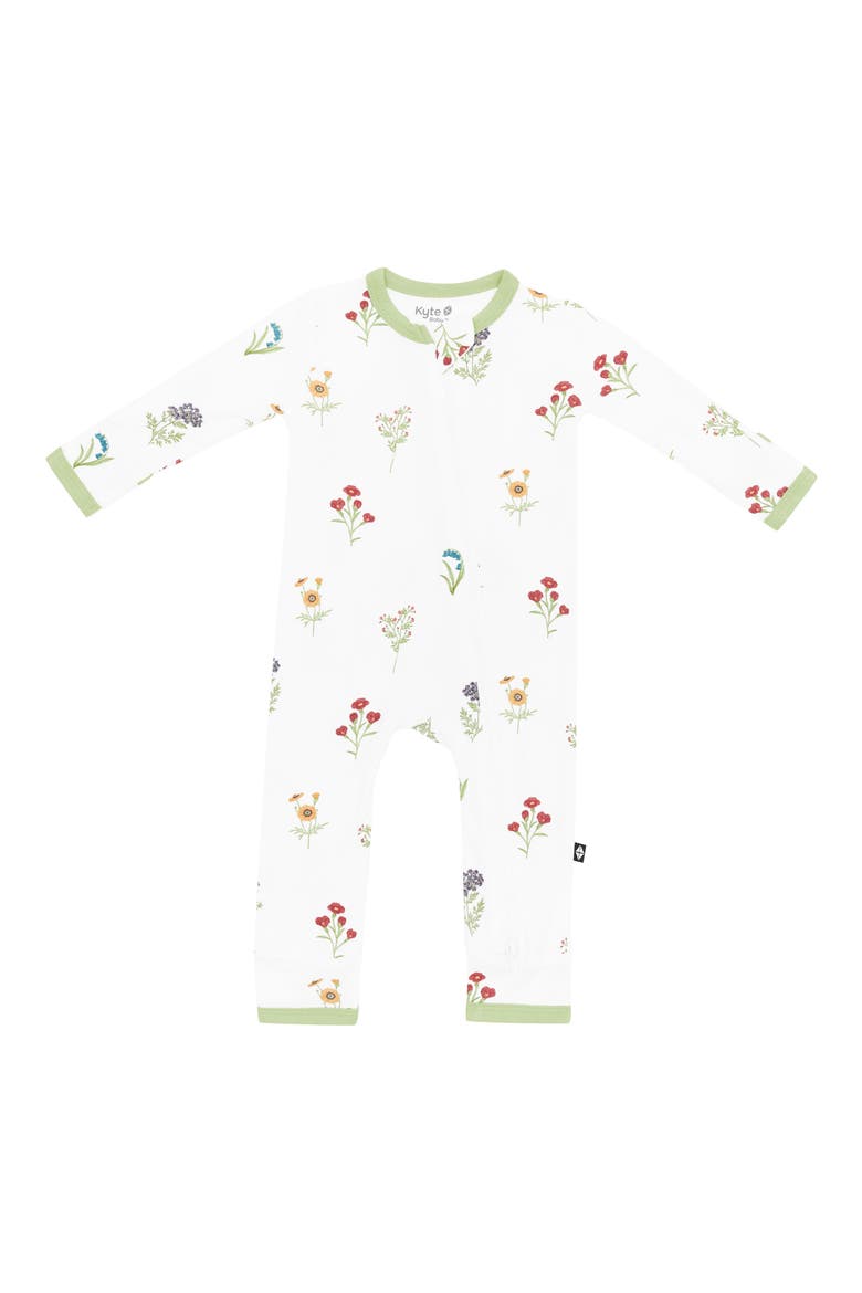 Kids' Wildflower Zip-Up Romper, Main, color, WILDFLOWER