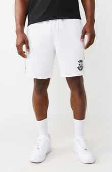 True Religion Logo Fleece Shorts