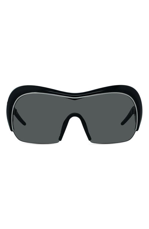 Givenchy Night Bird Geometric 131mm Shield Sunglasses