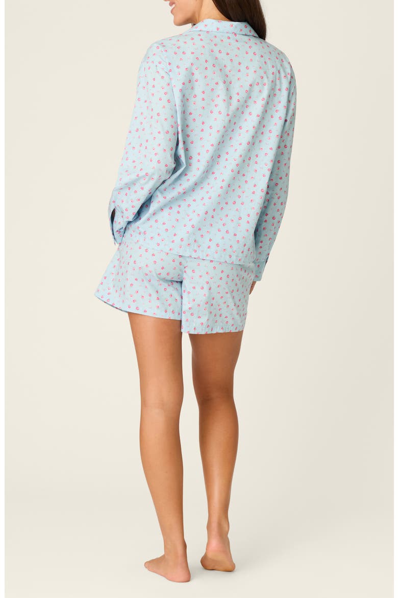 After Party Short Pajamas, Alternate, color, DREAM BLUE