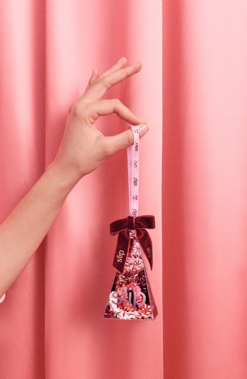Slip Sweetie Pie Skinny Silk Pack Of Four Scrunchie Ornament In Multi