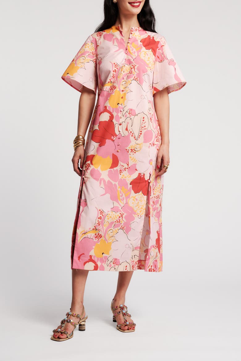 Lori Maxi Dress, Main, color, Pink/Multi
