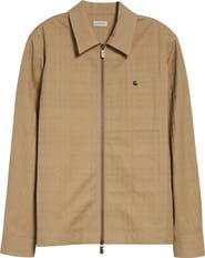 Burberry Oakwell Cotton Jacquard Zip Jacket