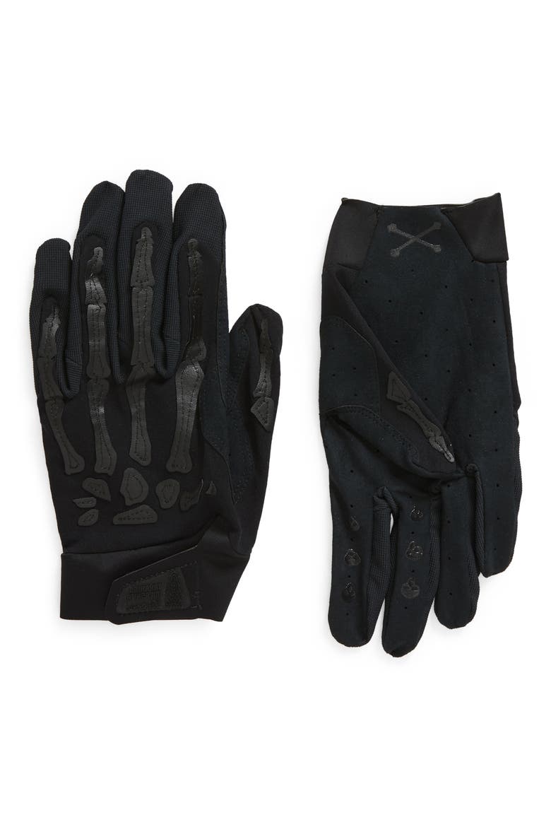 Cycling Gloves, Main, color, BLACK X BLACK
