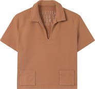 Fortela Grand Brushed Jersey V-Neck Sweater