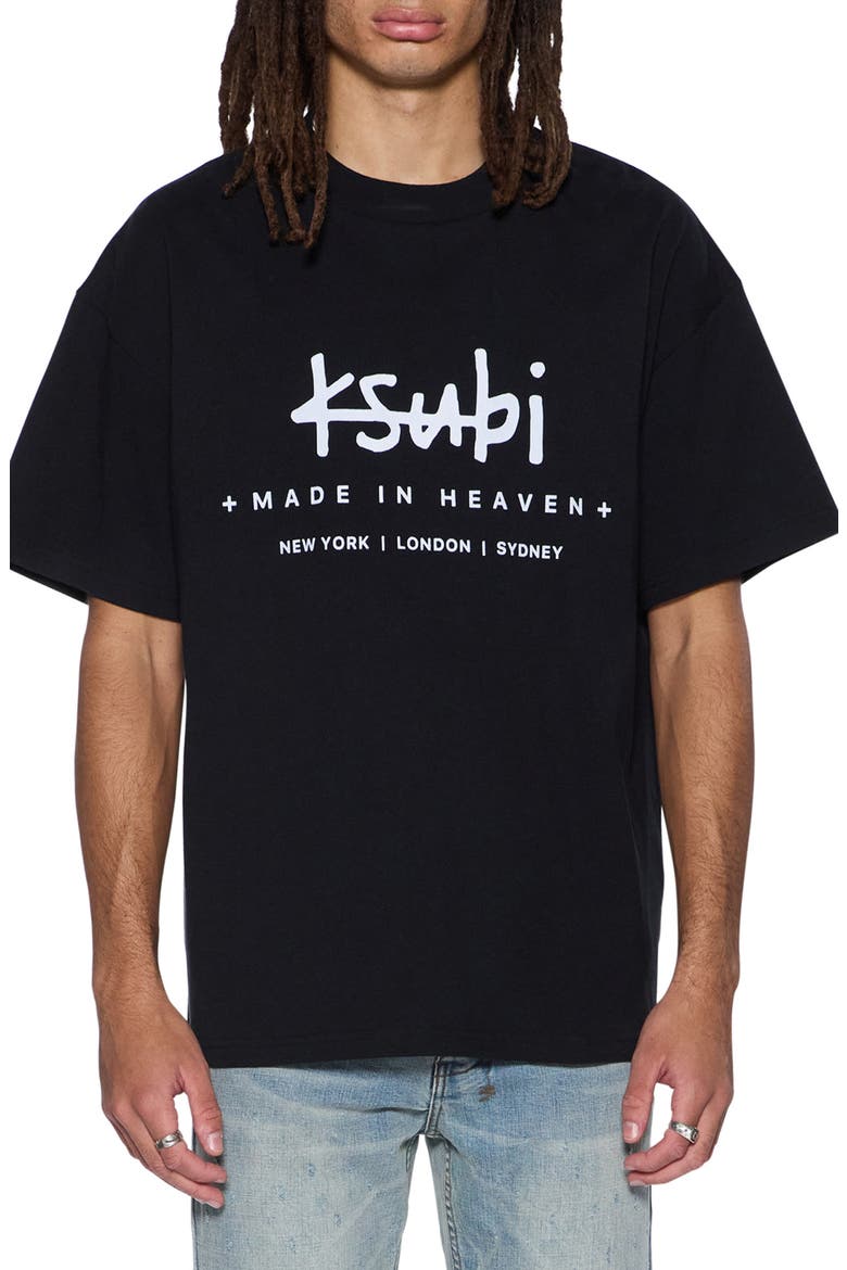 Plated Biggie Graphic T-Shirt, Main, color, BLACK