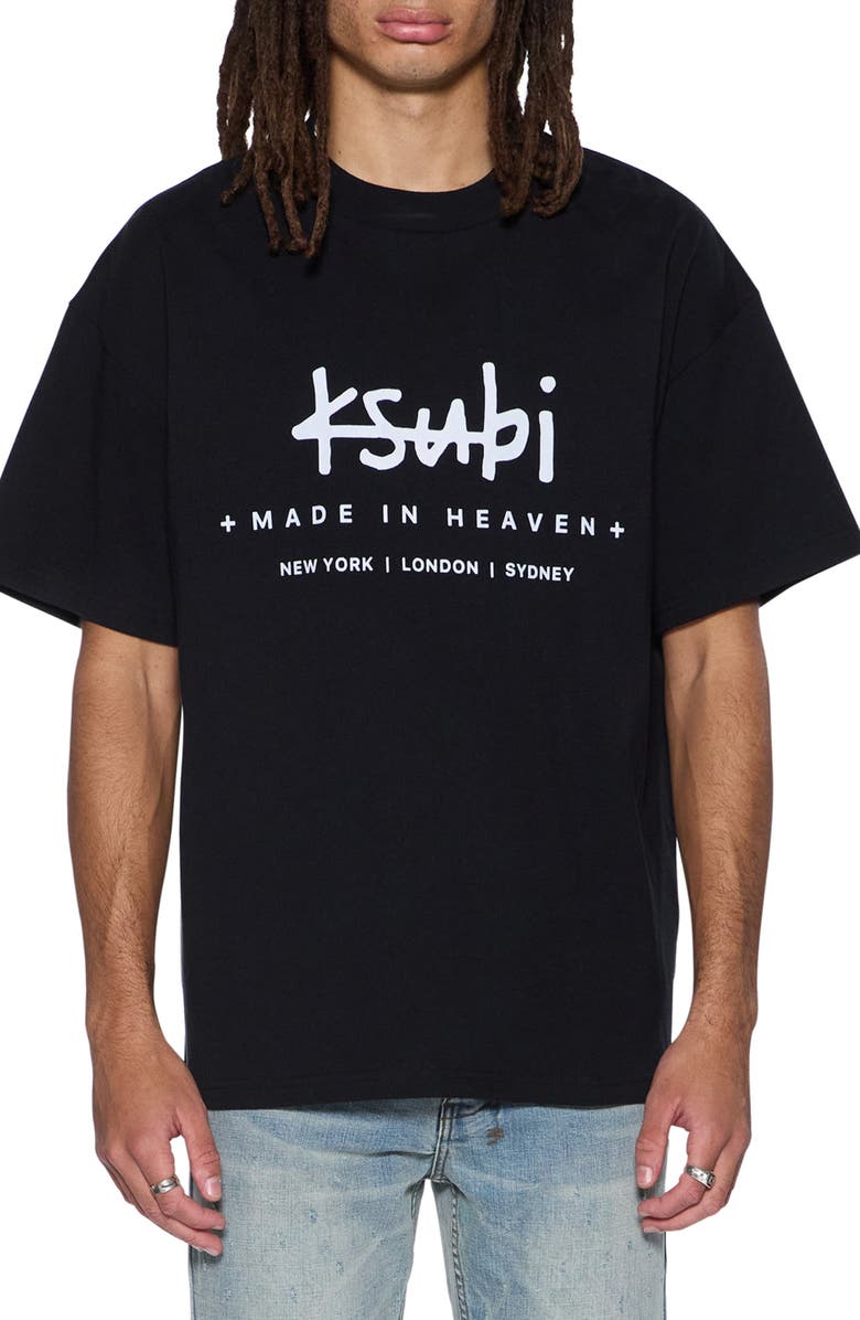 Ksubi Plated Biggie Graphic T-Shirt, Main, color, Black
