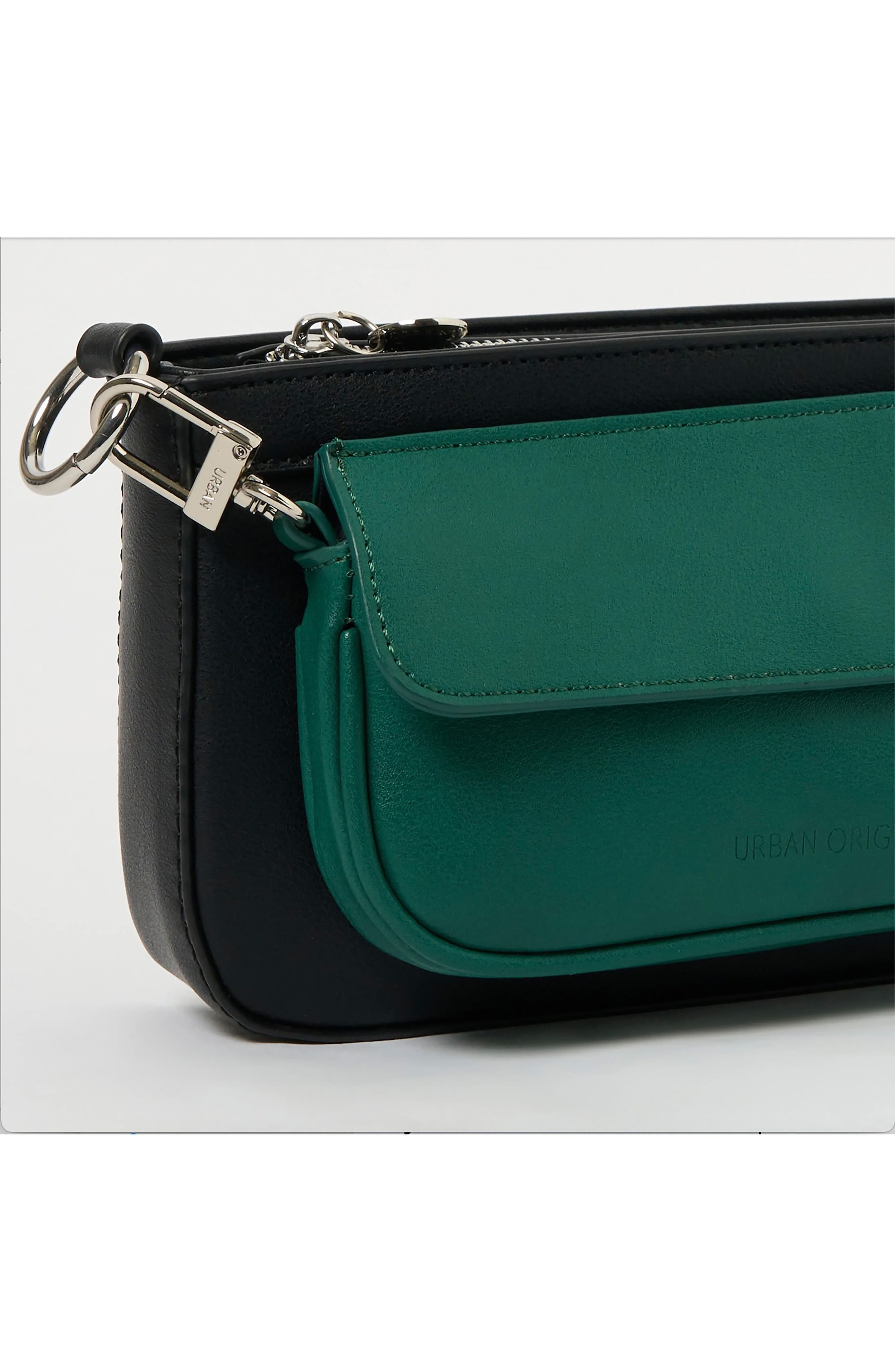 Urban Originals Sunshine Vegan Leather Crossbody Bag, Alternate, color, Black