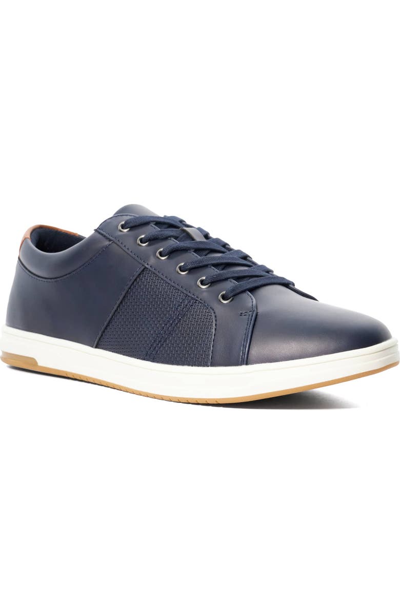 Dune London Trez Sneaker, Main, color, Navy