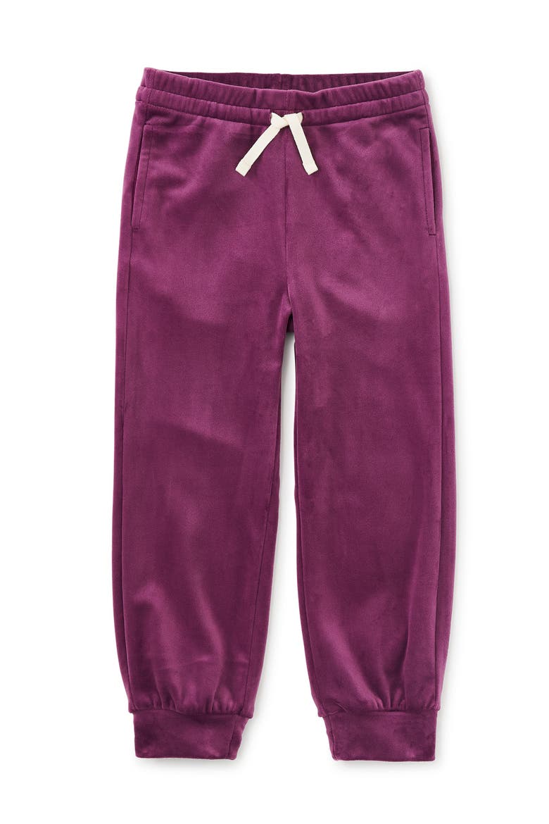 Easy Fit Very Velour Joggers, Alternate, color, Cosmic Berry
