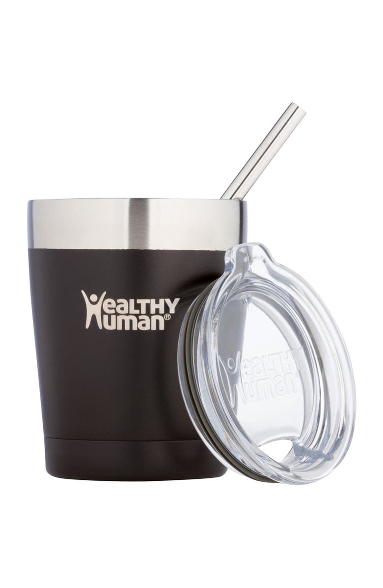 Healthy Human The Cruiser Tumbler 12 oz, Main, color, Pure Black