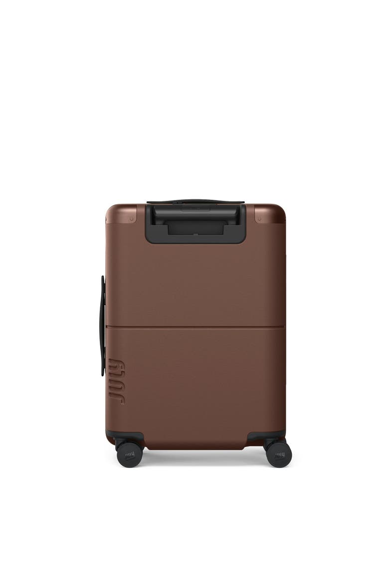 Carry On Suitcase, Alternate, color, Dark Brown